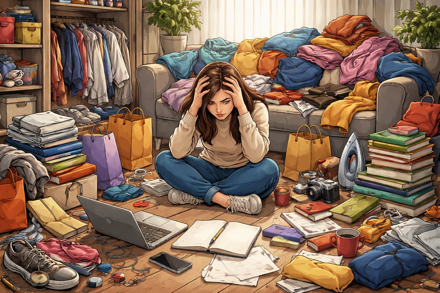 Jak nadmiar rzeczy wpływa na decyzje